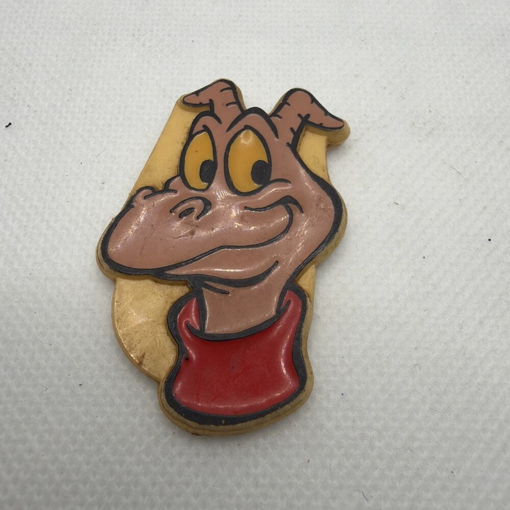 Vintage 1982 Figment Purple Dragon Magnet from EPCOT Walt Disney World